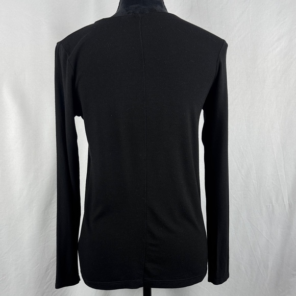 Paraphrase Classic Black Long Sleeve Top - Picture 3 of 4